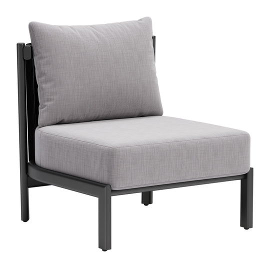 Zuo Horizon Accent Chair Gray OUTDOOR CHAISE LOUNGES