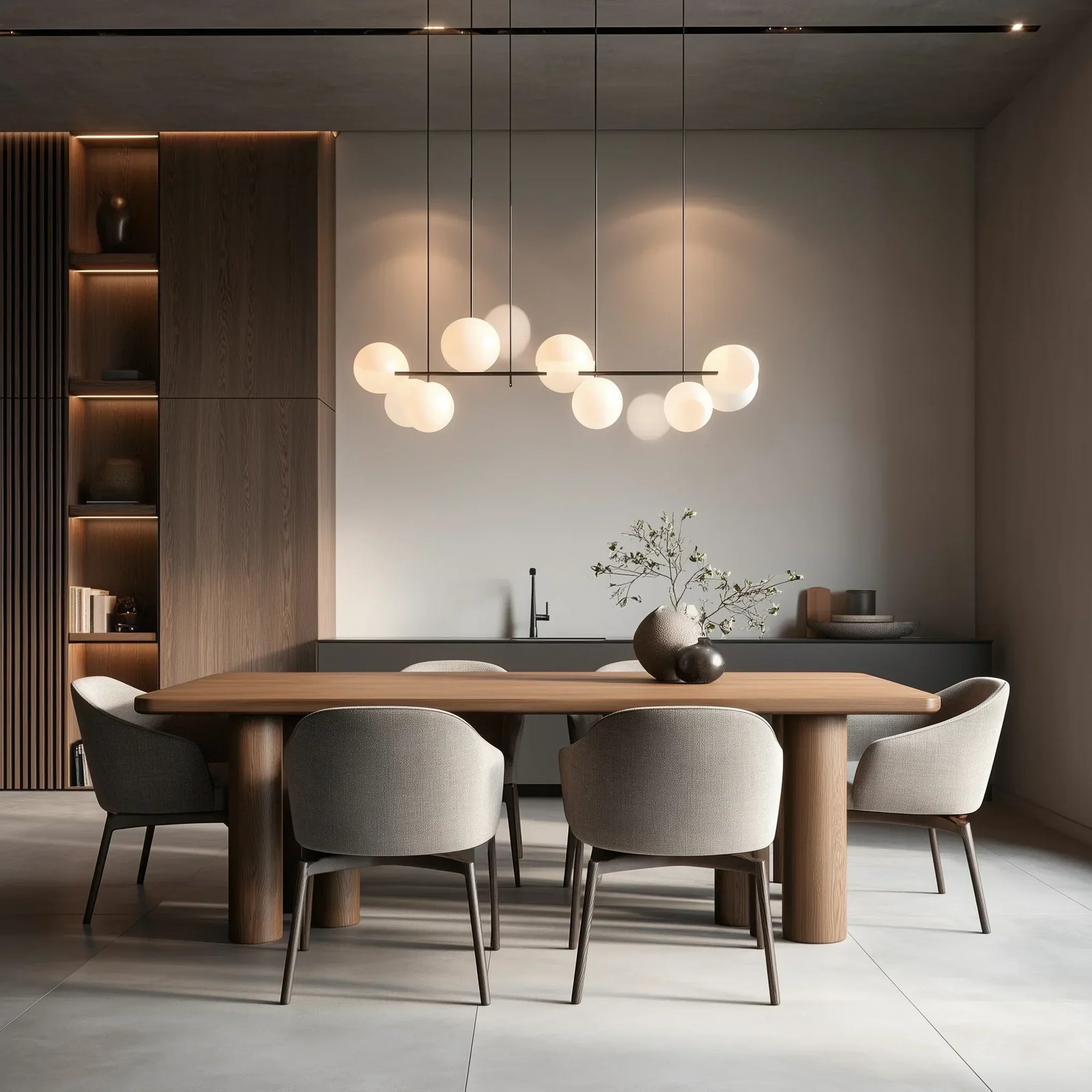 Salted Oak Presidio 96" Dining Table DINING TABLES