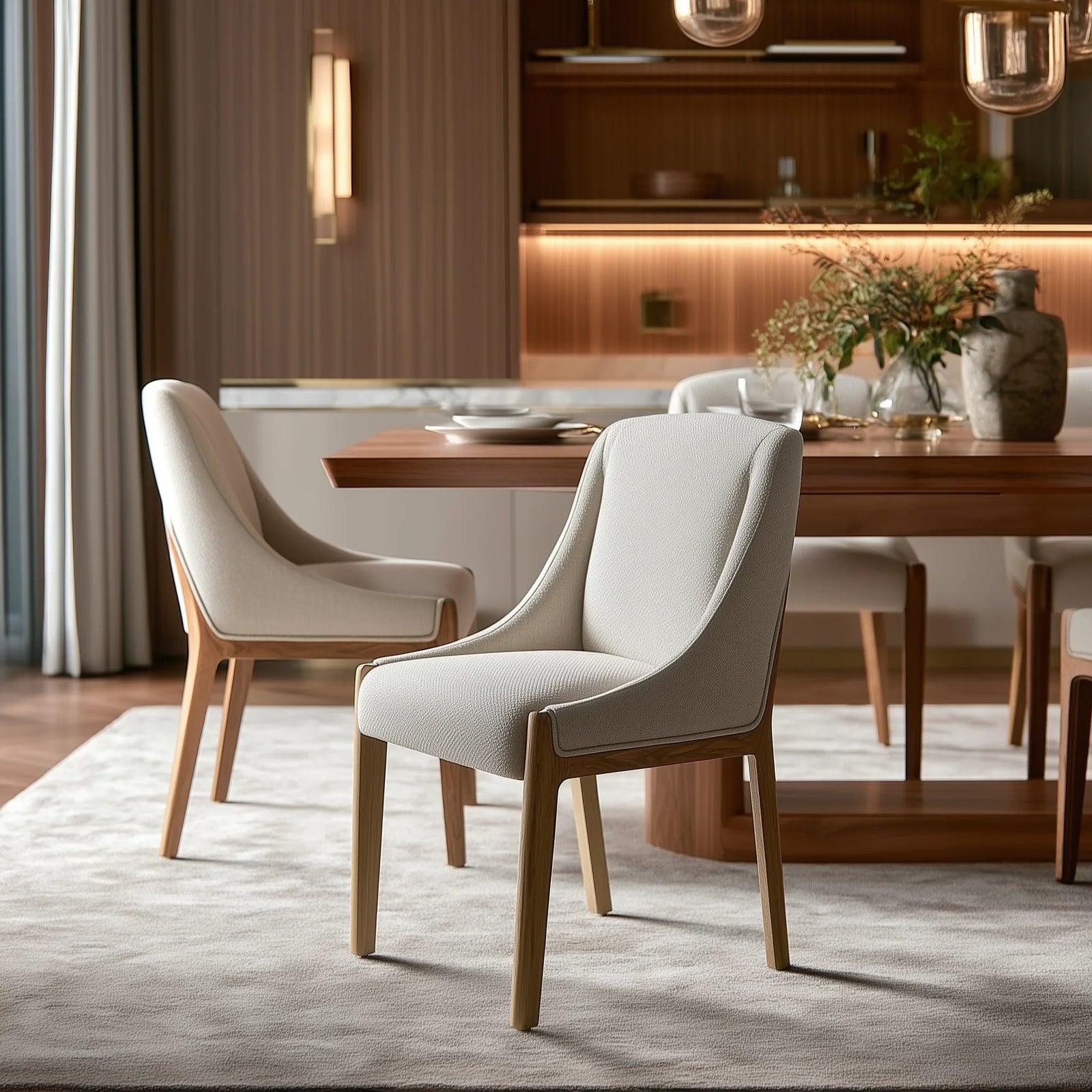 Salted Oak Pacifica Dining Chair - Set of 2 DINING CHAIRS