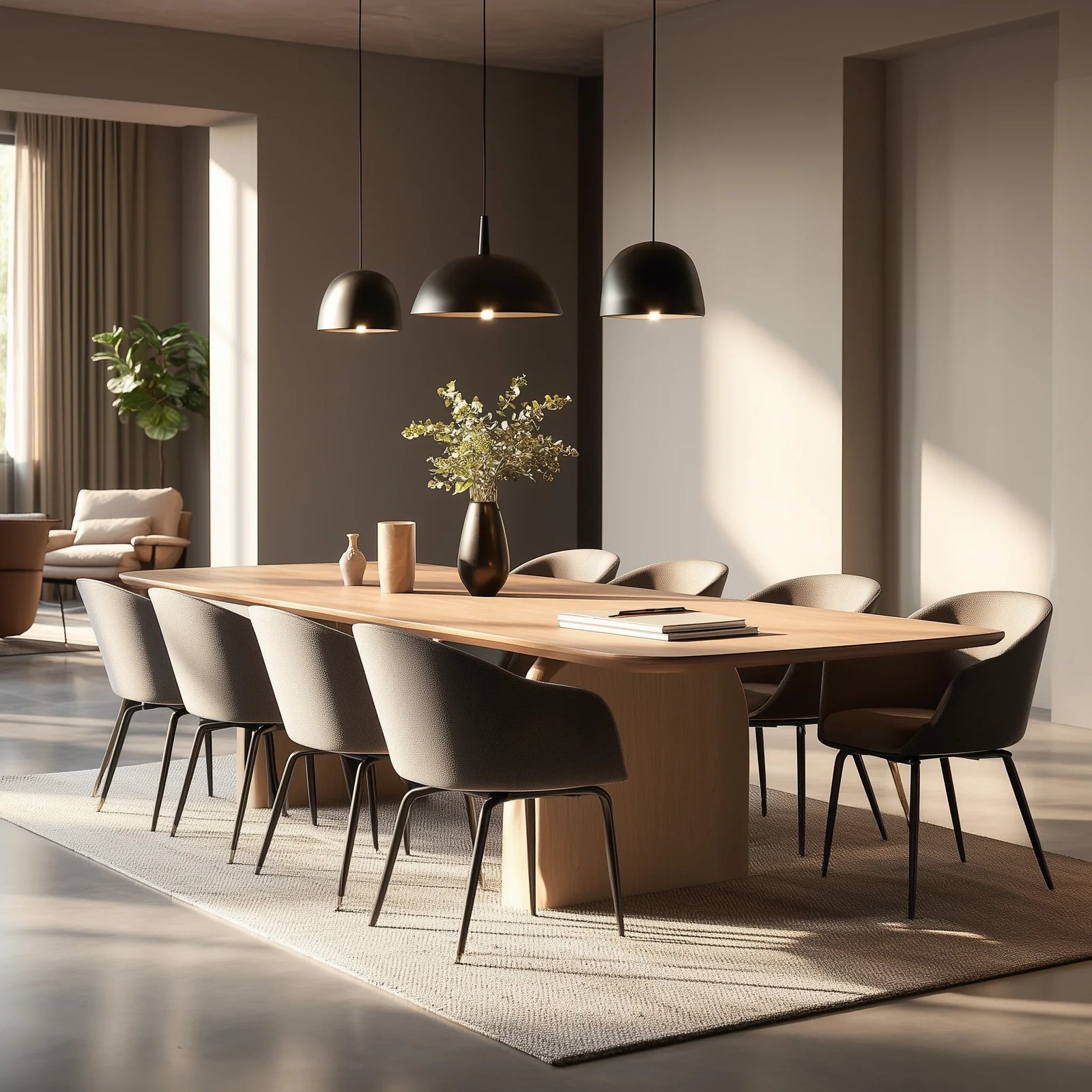 Salted Oak Pacifica 84" Dining Table DINING TABLES