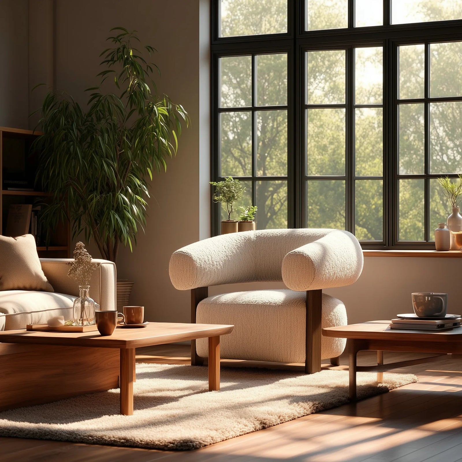 Salted Oak Brea Accent Chair ACCENT + LOUNGE CHAIRS