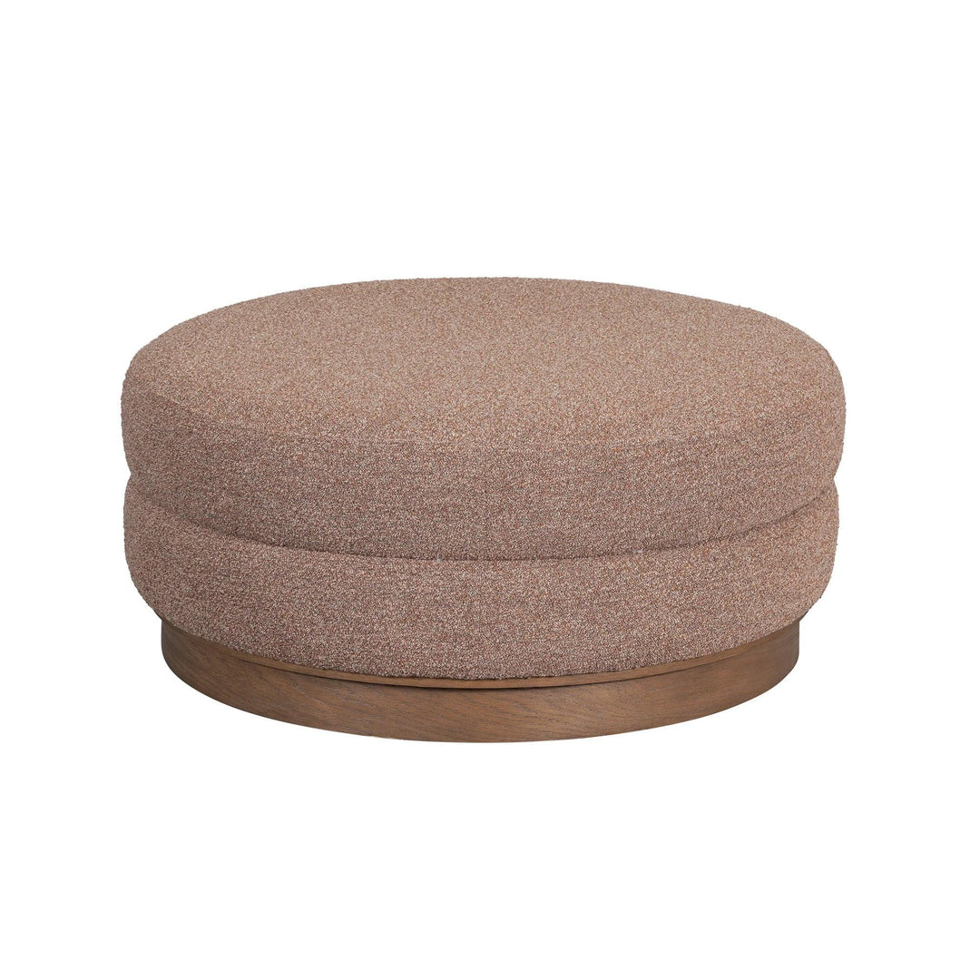 Yukon 42" Round Ottoman - AmericanHomeFurniture