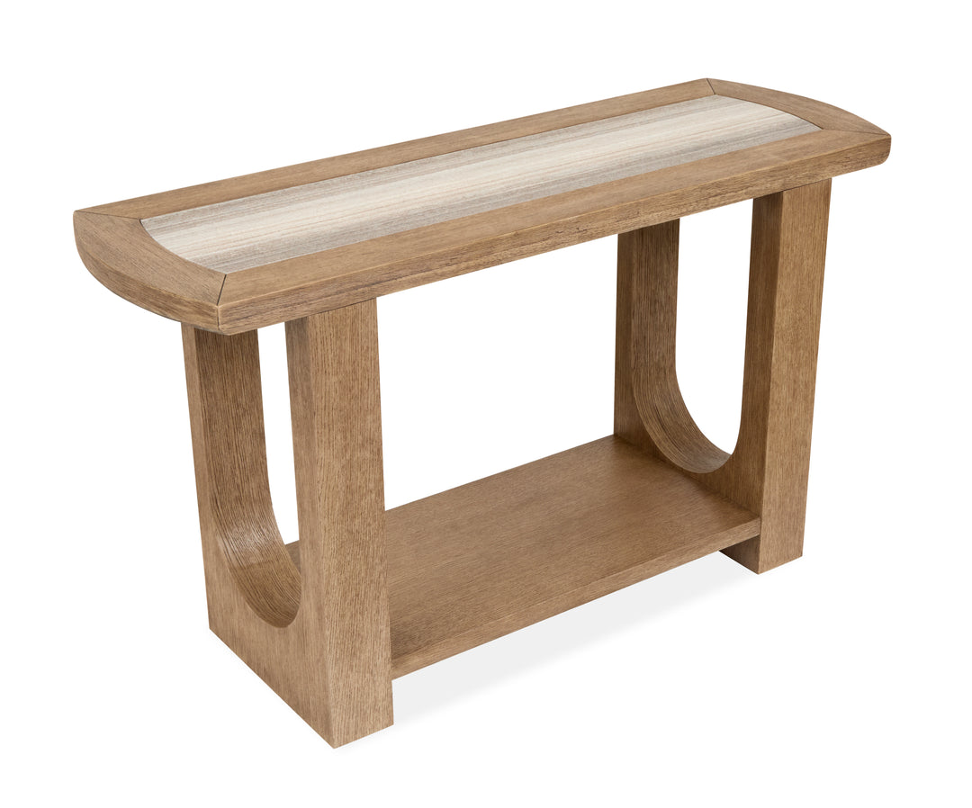 Bradford Riverbed Beige Rectangular Sofa Table - T5950-73
