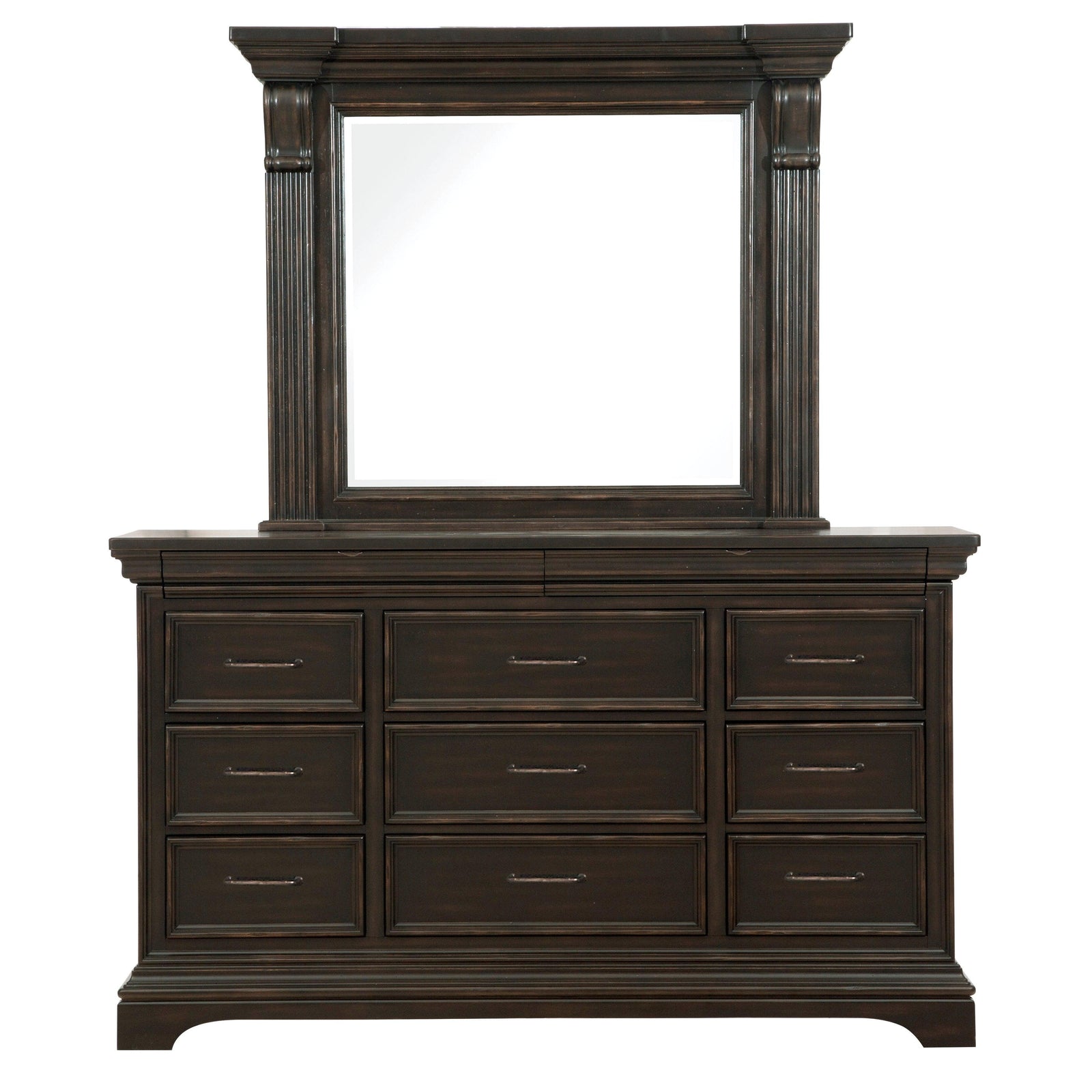 Caldwell 11 Drawer Dresser - AmericanHomeFurniture