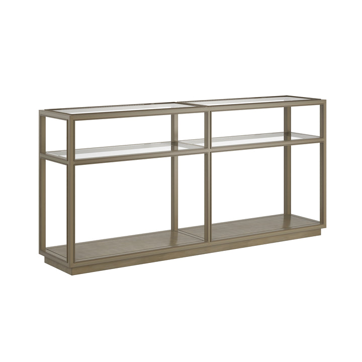 Glaze Console Table-Quartz