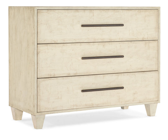American Home Furniture Hooker Furniture Melange Saffron Three Drawer Chest