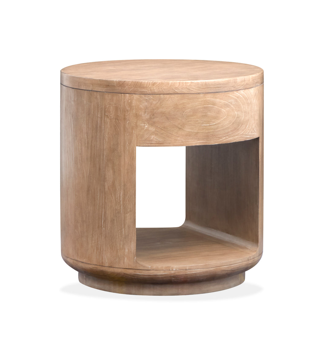 Sanford Chateau Brown Round End Table - T6318-05