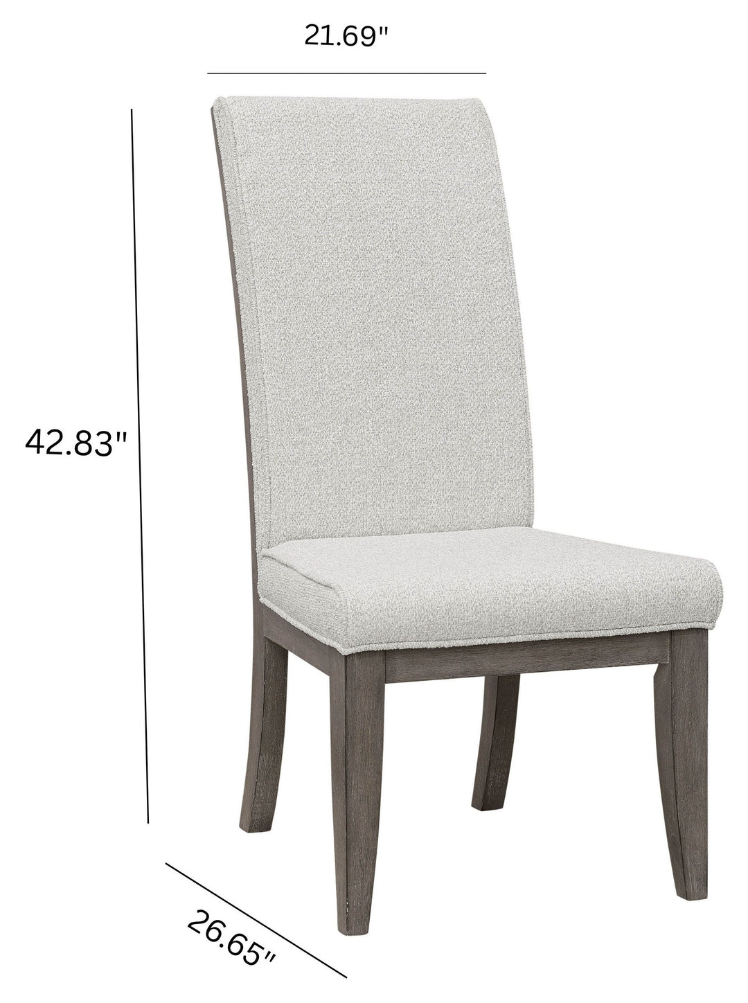 Anderson Park Moose Trail And Frontier Brown Upholstered Side Chair - Set of 2 - P402270