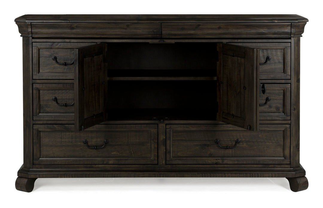 Bellamy Peppercorn Drawer Dresser - B2491-20