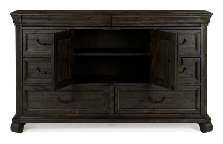 Bellamy Peppercorn Drawer Dresser - B2491-20