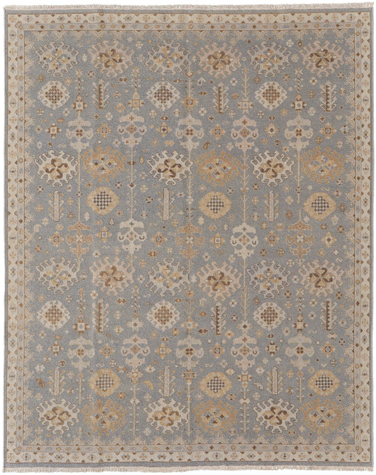 Rectangle/Aqua-Beige