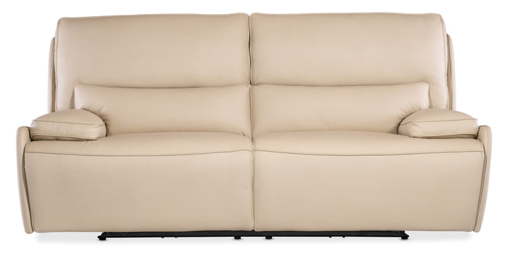 American Home Furniture | Hooker Furniture - Kramer Zero Gravity Power Sofa w/ Power Headrest - Beige