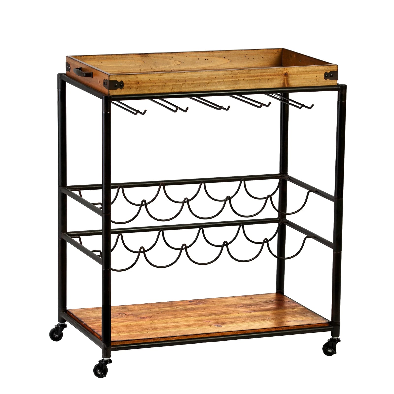 SEI Furniture Mayson Bar Cart BAR + BAR CARTS
