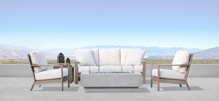 Laguna Sofa in Canvas Skyline, No Welt