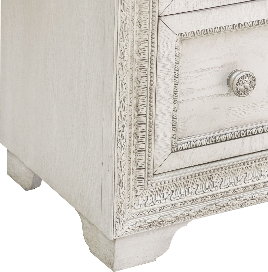 Camila Creamy White 9 Drawer Door Chest - P269125S