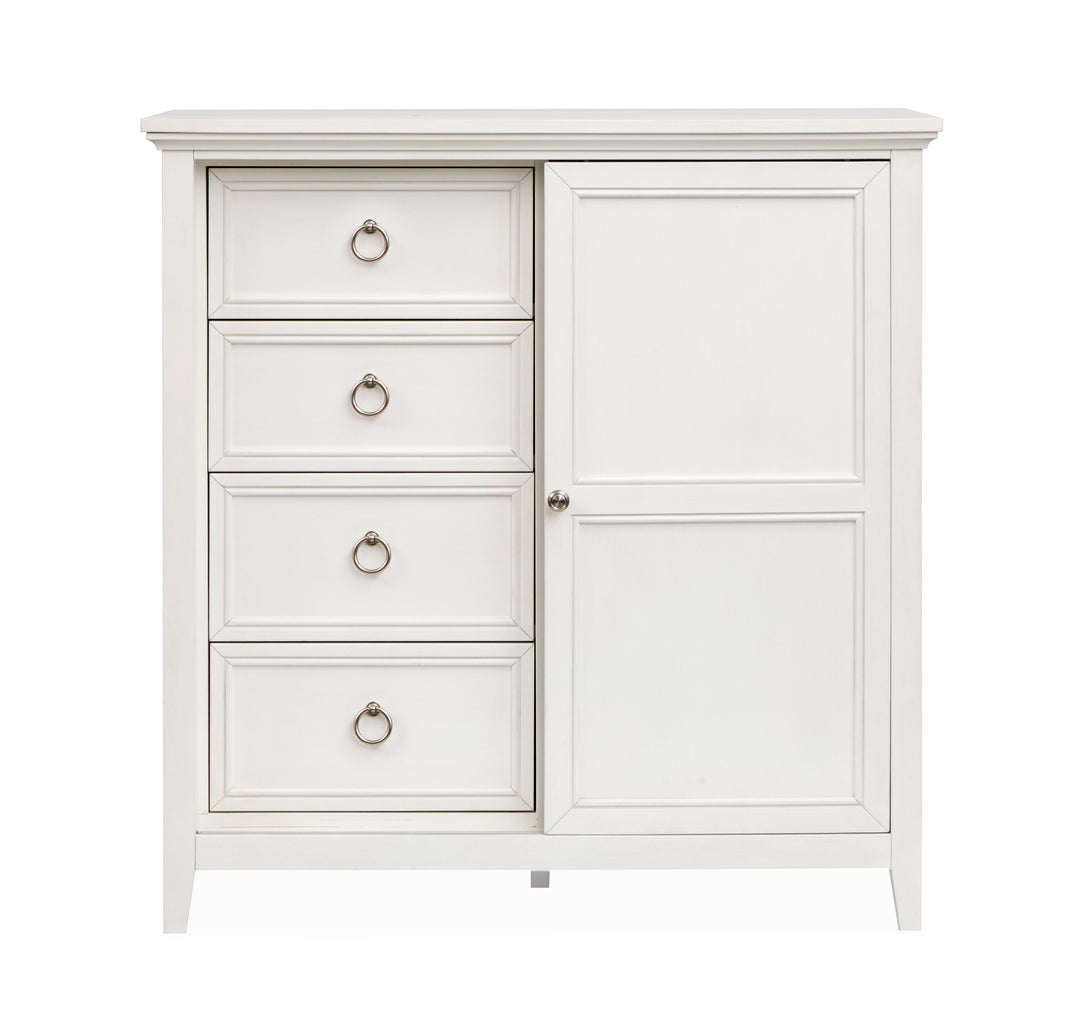 Juniper Hill Whisper White Door Chest - B6478-13