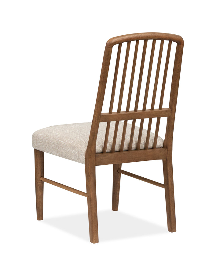 Woodward Dark Clove Wood Slat Back Side Chair - Set of 2 - D6521-62