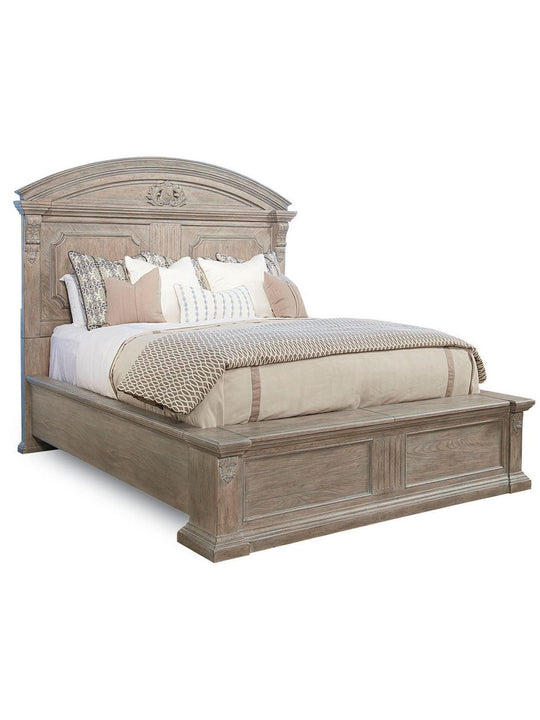 A.R.T. Furniture Arch Salvage Queen Chambers Panel Bed BEDS