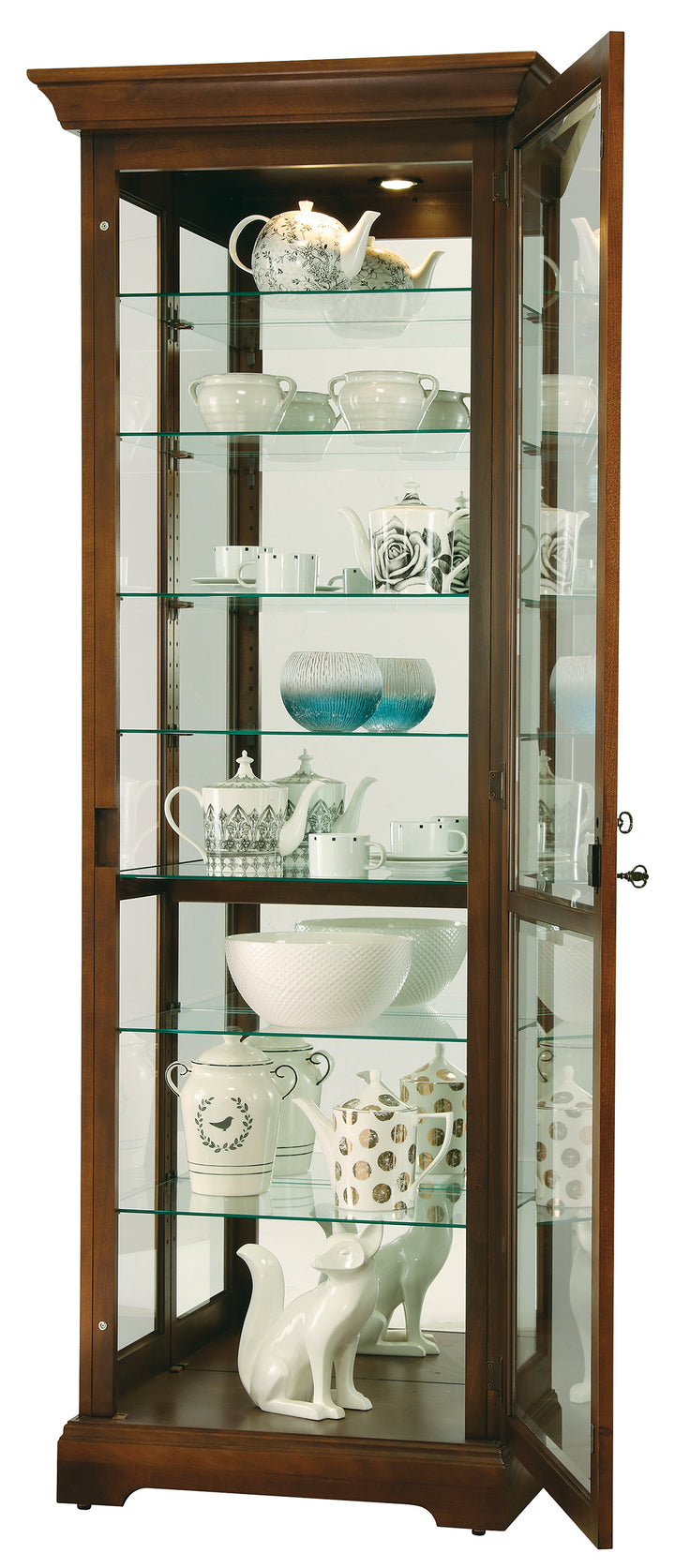 American Home Furniture | Howard Miller - Chesterbrook Curio Cabinet