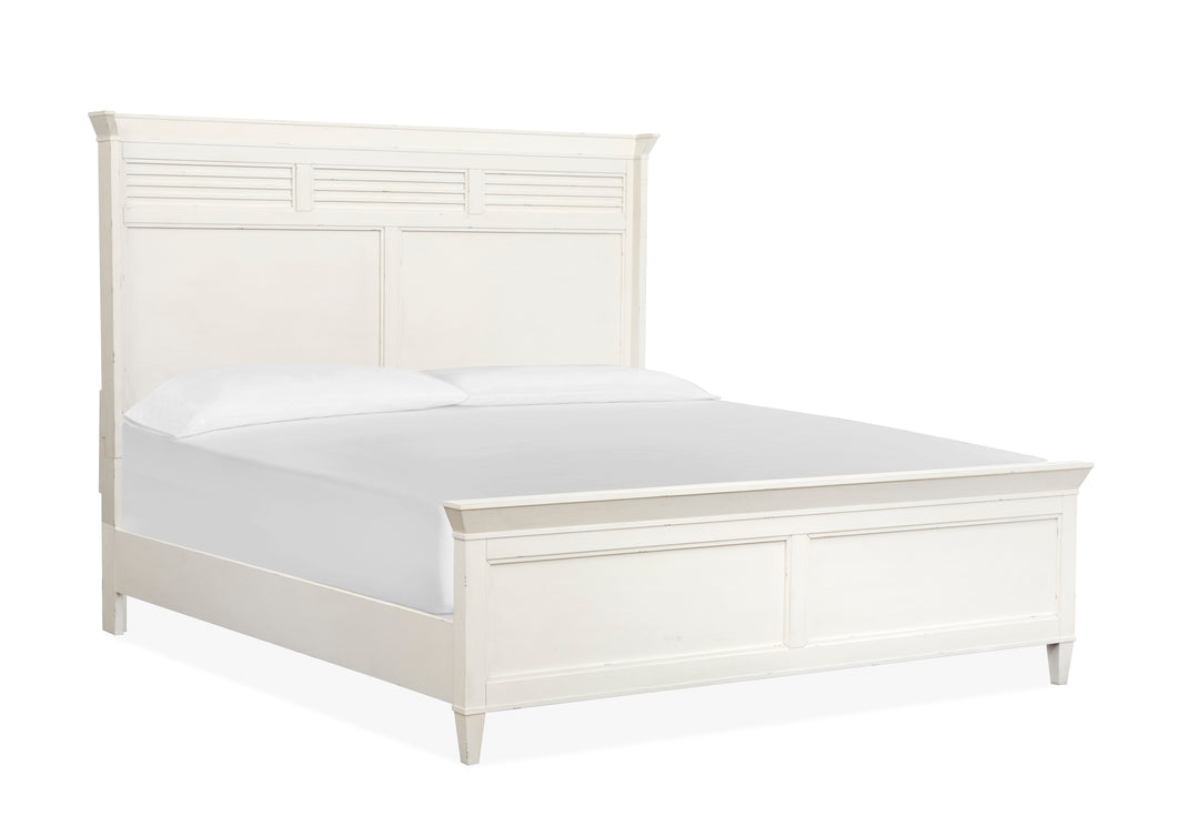 Echo Isles Sea Pearl And Driftwood King Classic Panel Bed - B6310-67