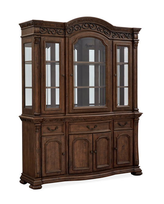Durango Willadeene Brown Buffet With Hutch - D5133-14H