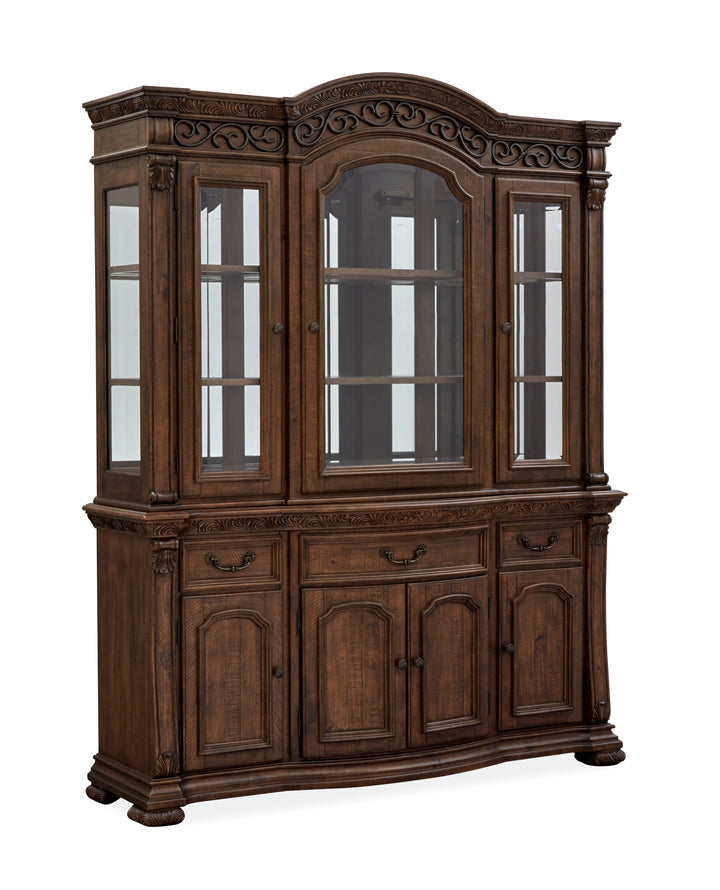 Durango Willadeene Brown Buffet With Hutch - D5133-14H