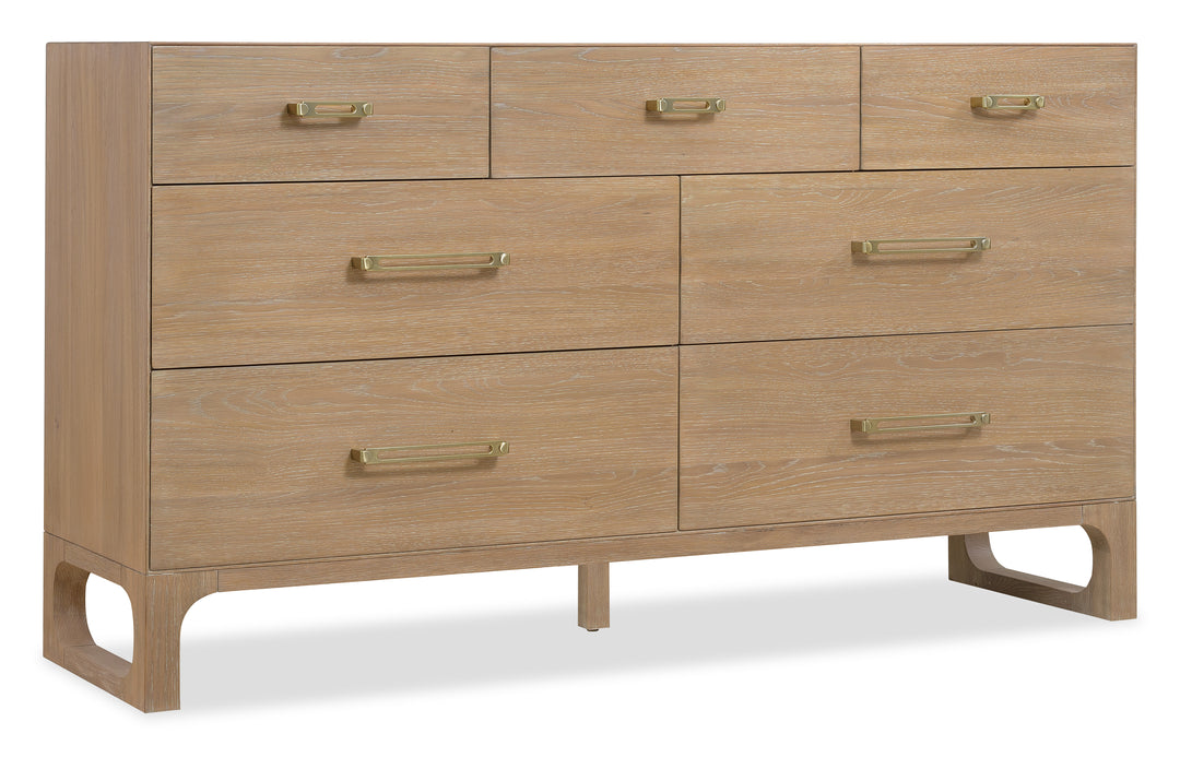 American Home Furniture Hooker Furniture Banyon Bay Seven Drawer Dresser