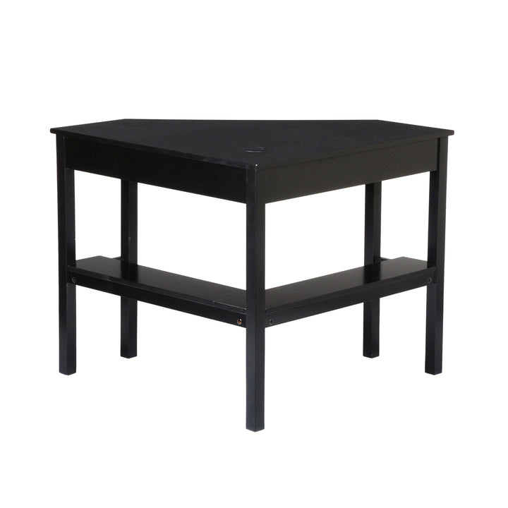 American Home Furniture | SEI Furniture - Wardboro Corner Computer Desk - Black