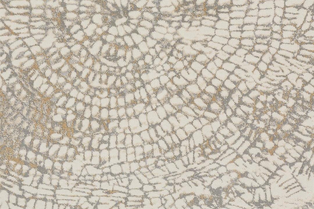 Round/7'9" x 7'9" /Silver/Ivory