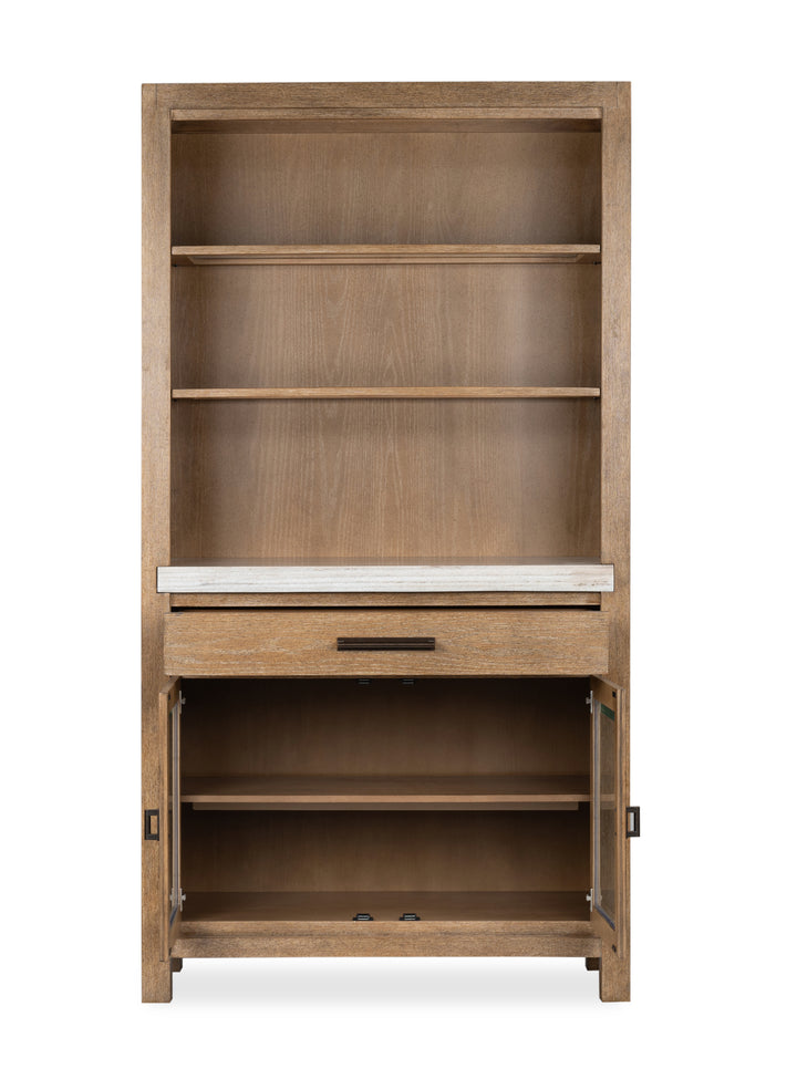 Plum Creek Sierra Brown Display Cabinet - D5768-08