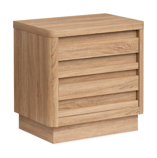 Brentwood Heights Provincial Brown Drawer Nightstand - B6381-01