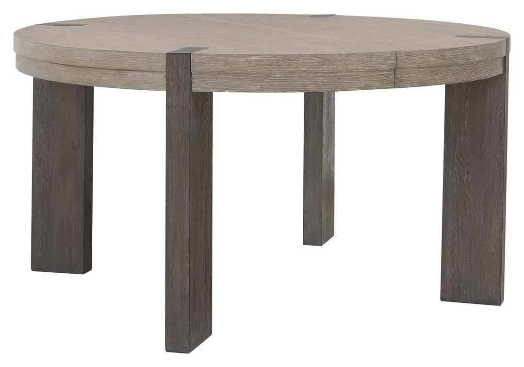 Anderson Park Moose Trail And Frontier Brown Round Dining Table - P402230