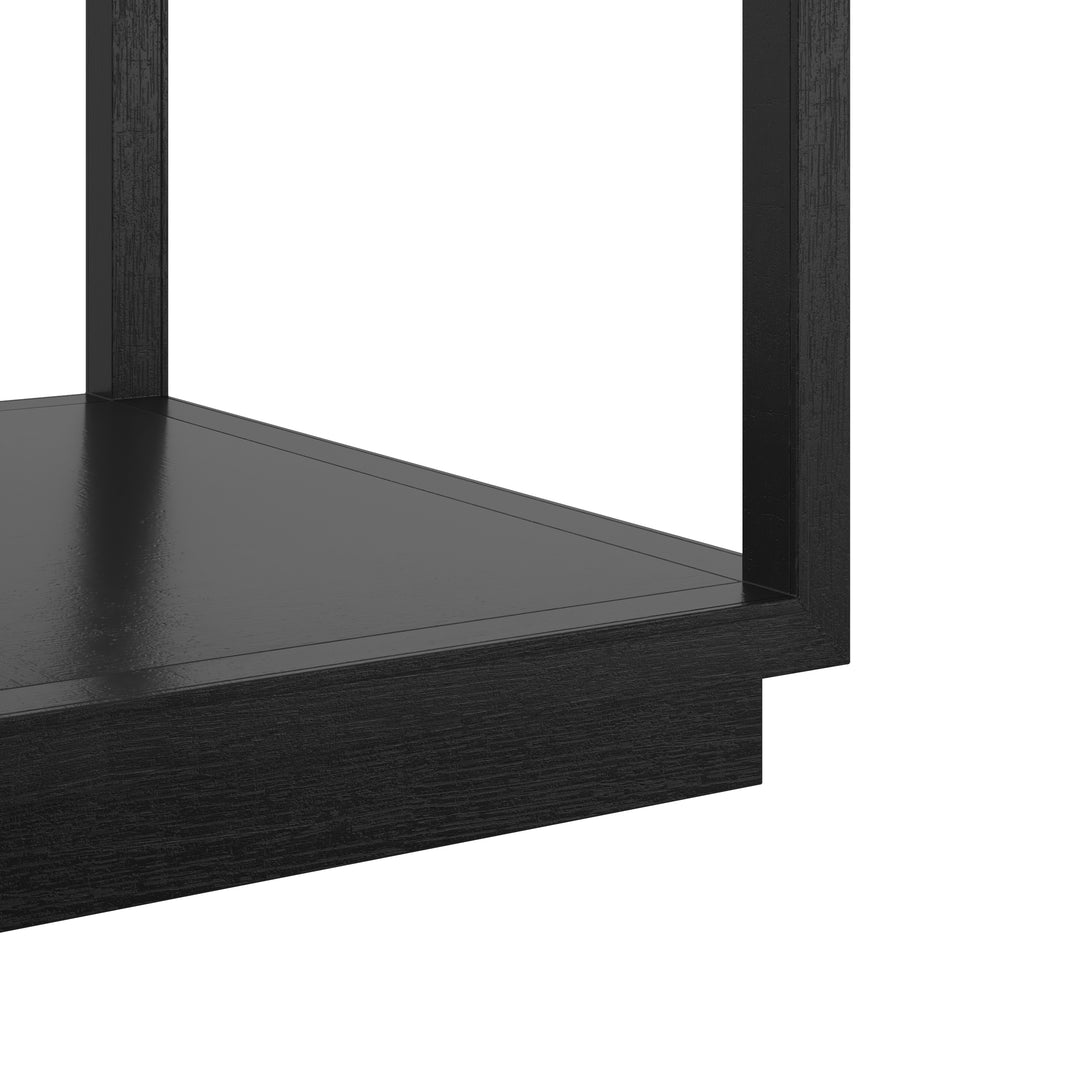 Glaze End Table-Onyx
