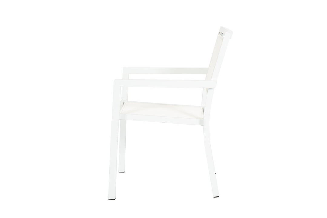 American Home Furniture | Sunset West - Naples Stackable Sling Dining Chair