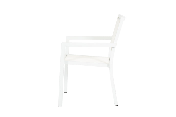 American Home Furniture | Sunset West - Naples Stackable Sling Dining Chair