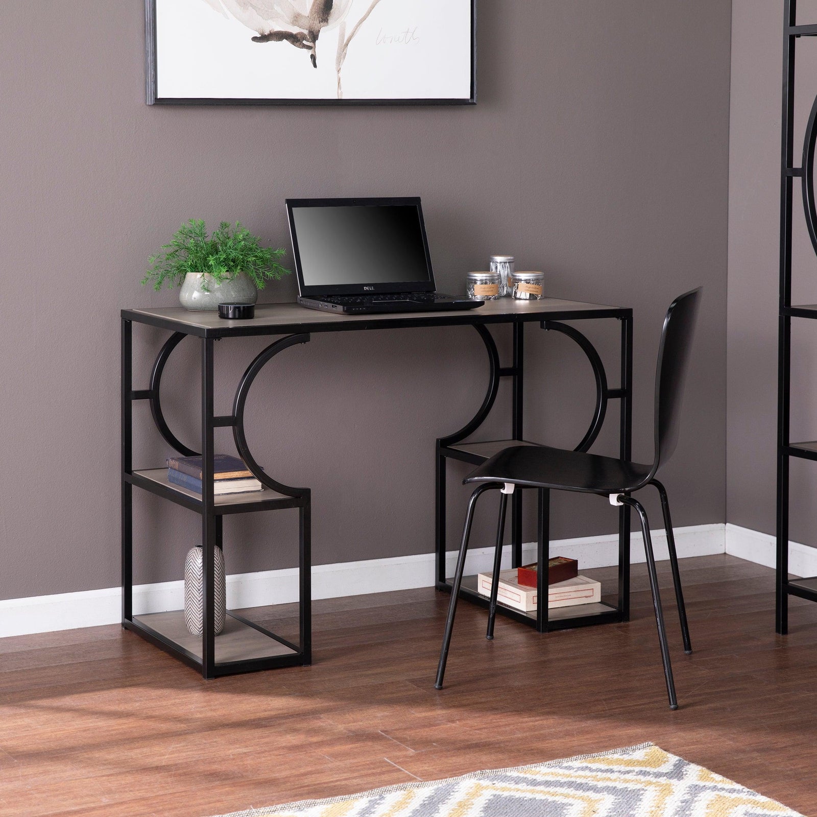 SEI Furniture Tyberton Writing Desk w/ Storage DESKS