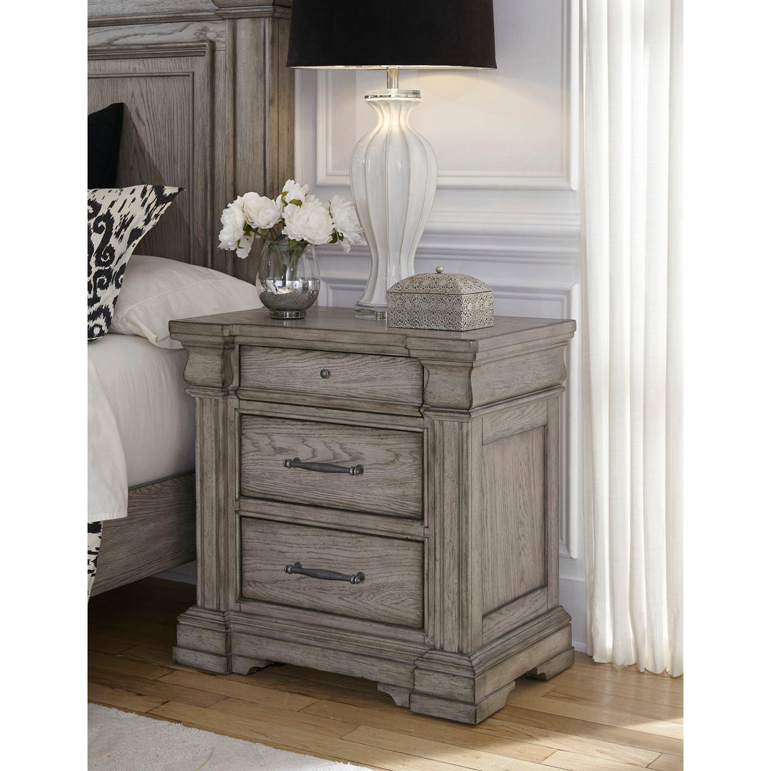 Madison Ridge 3 Drawer Nightstand - AmericanHomeFurniture