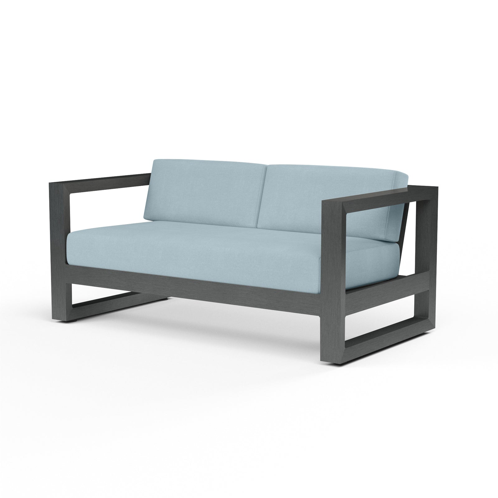 Redondo Loveseat in Canvas Skyline, No Welt