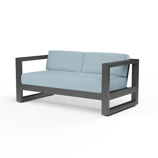Redondo Loveseat in Canvas Skyline, No Welt