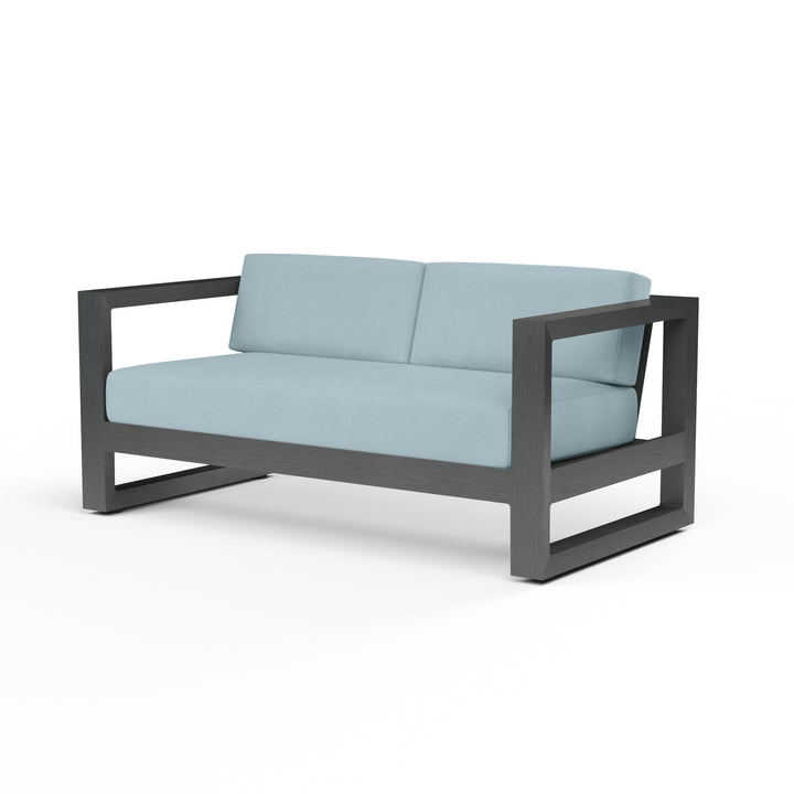 Redondo Loveseat in Canvas Skyline, No Welt