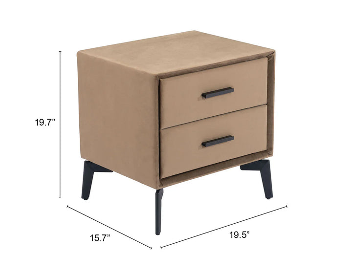 Montana Side Table Brown - AmericanHomeFurniture