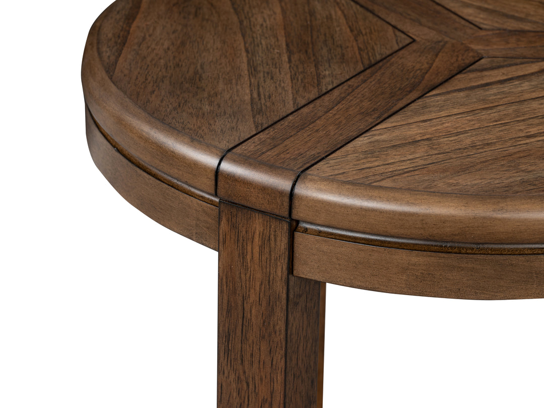 Connolly Brown Round End Table - T6499-05