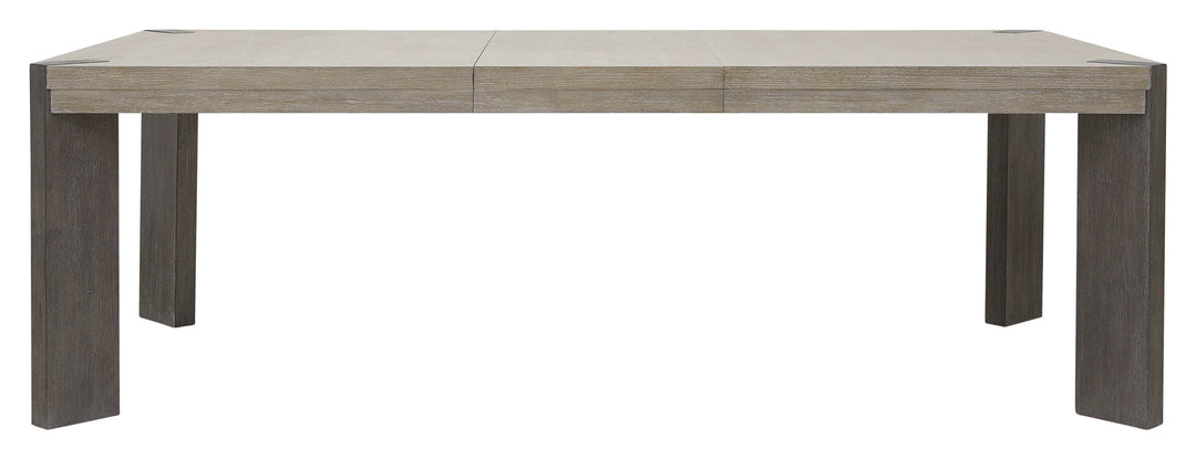 Anderson Park Moose Trail And Frontier Brown Leg Dining Table - P402240