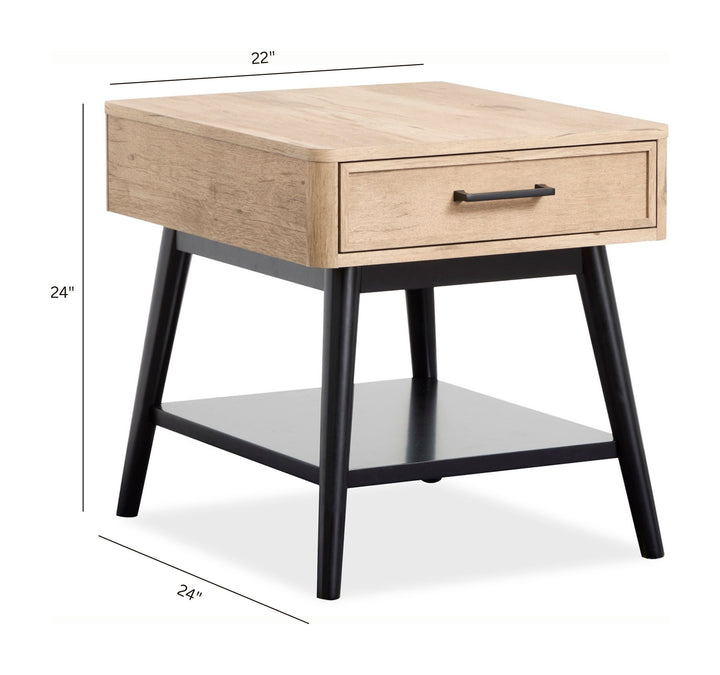 Fletcher Driftwood Rectangular End Table - T5864-03