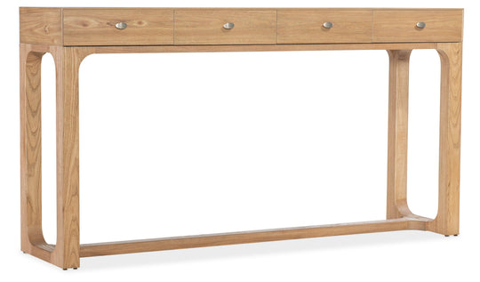 Light natural pecan/64''W x 16''L x 34''H