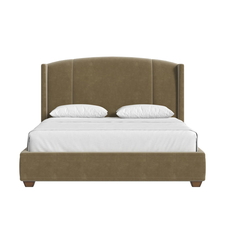 Harbor QN Uph Bed-Camel