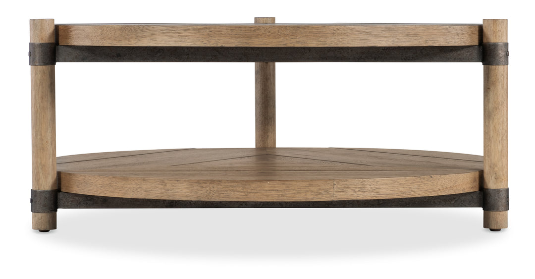 American Home Furniture | Hooker Furniture - Vineyard Row Round Cocktail Table