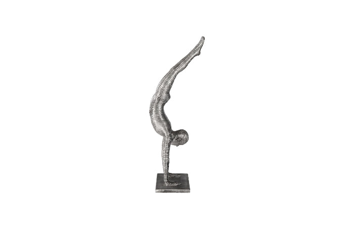 Handstand Sculpture, Aluminum, Small - Phillips Collection - AmericanHomeFurniture