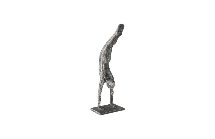 Handstand Sculpture, Aluminum, Small - Phillips Collection - AmericanHomeFurniture