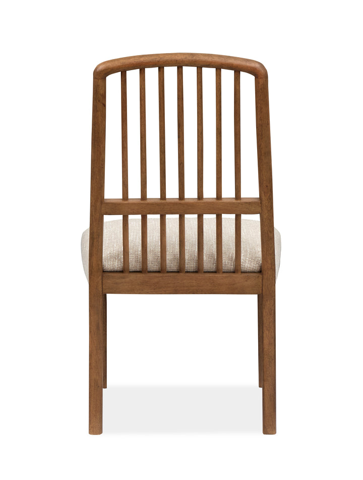 Woodward Dark Clove Wood Slat Back Side Chair - Set of 2 - D6521-62